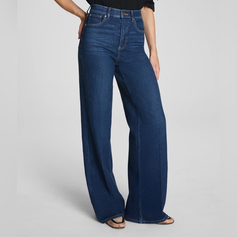SPANXshape Authentic 360 Wide Leg Jeans
